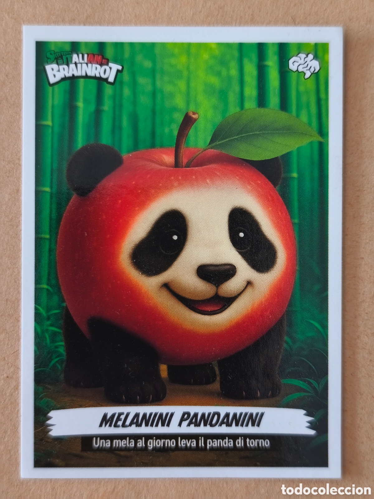 Coleccionismo cromos antiguos: Panini Skifidol Italian Brainrot. Stickers, Melanini Pandanini, #165