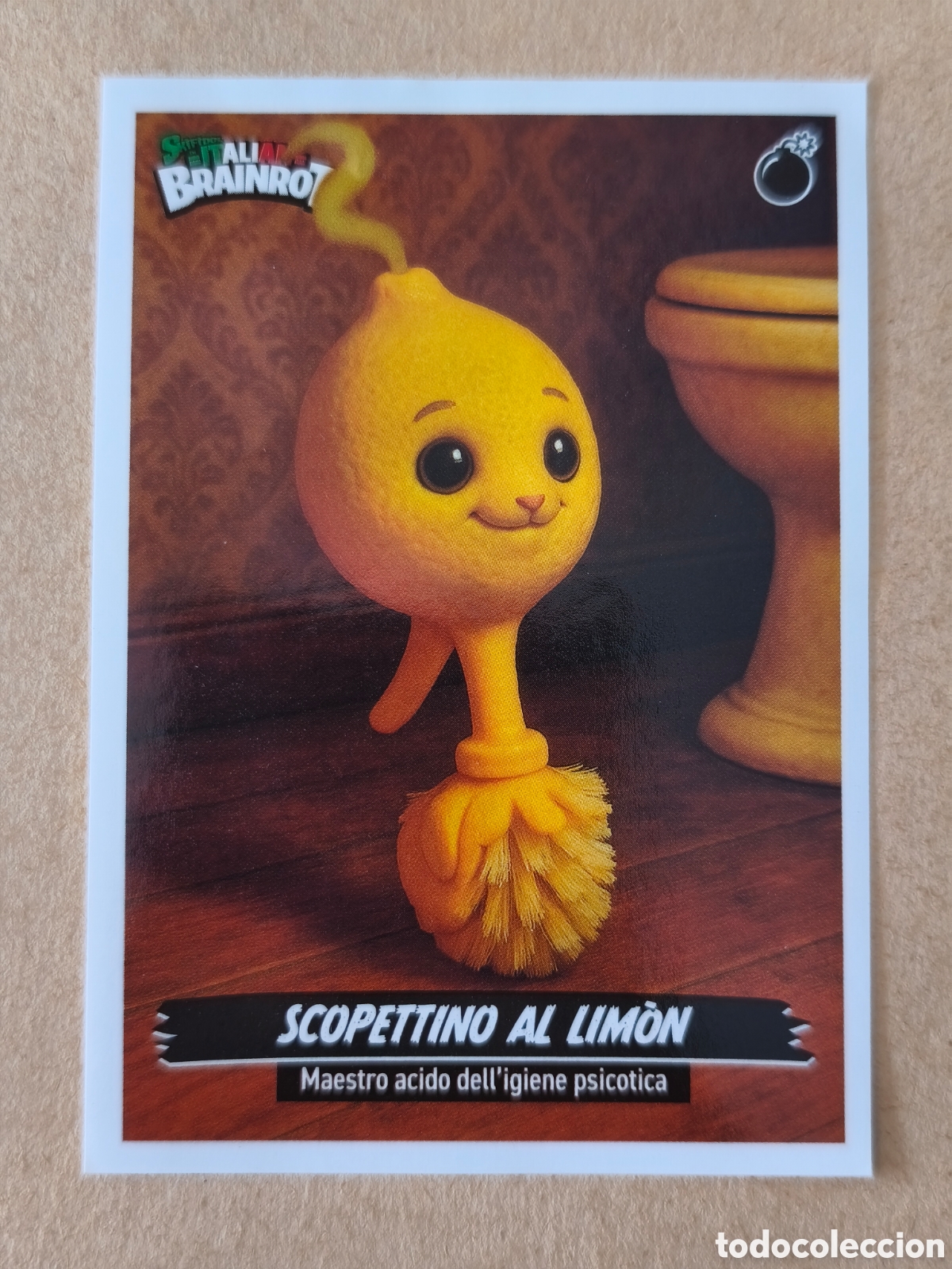 Coleccionismo cromos antiguos: Panini Skifidol Italian Brainrot. Stickers, Scopettino Al limon, #225