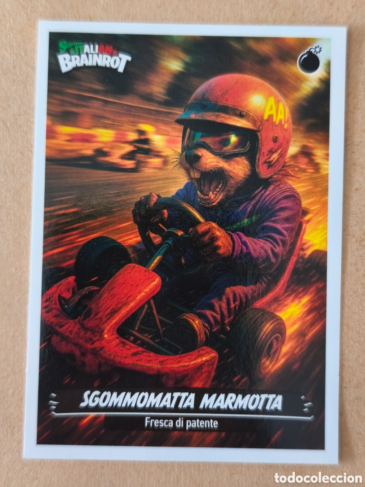 Coleccionismo cromos antiguos: Panini Skifidol Italian Brainrot. Stickers, Sgommomatta Marmotta, #229