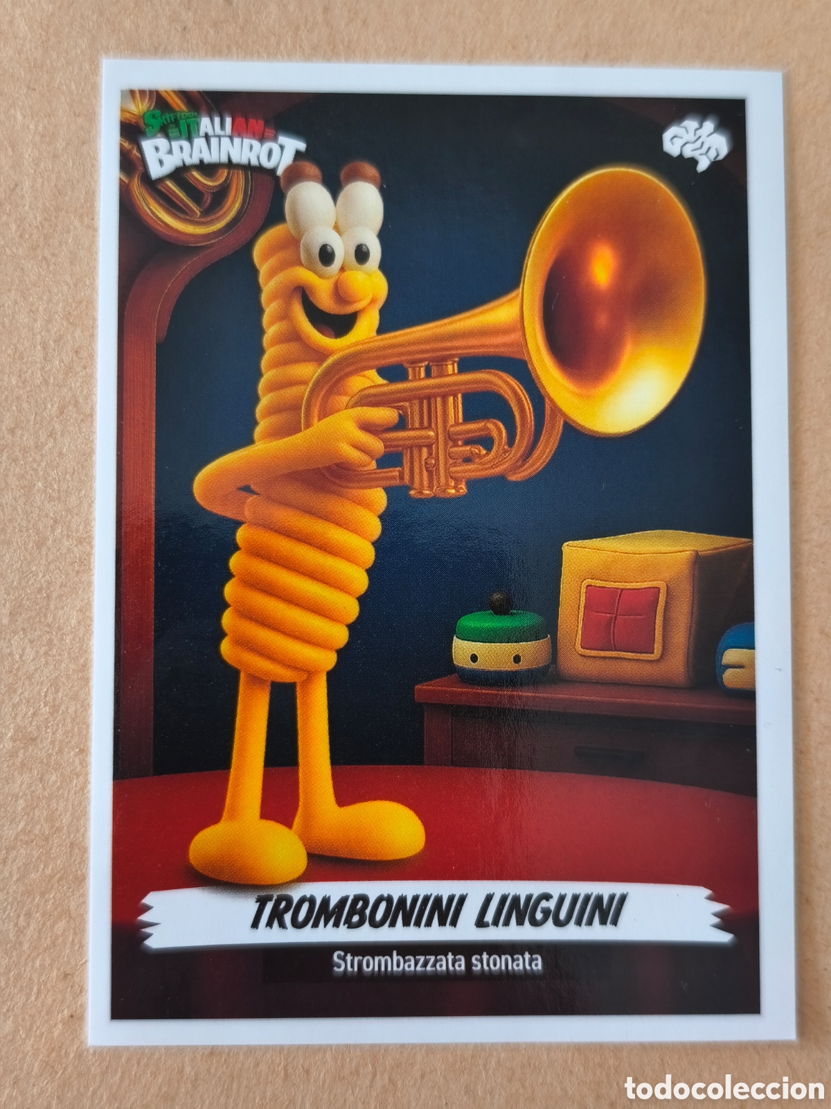 Coleccionismo cromos antiguos: Panini Skifidol Italian Brainrot. Stickers, Trombonini Linguini, #280