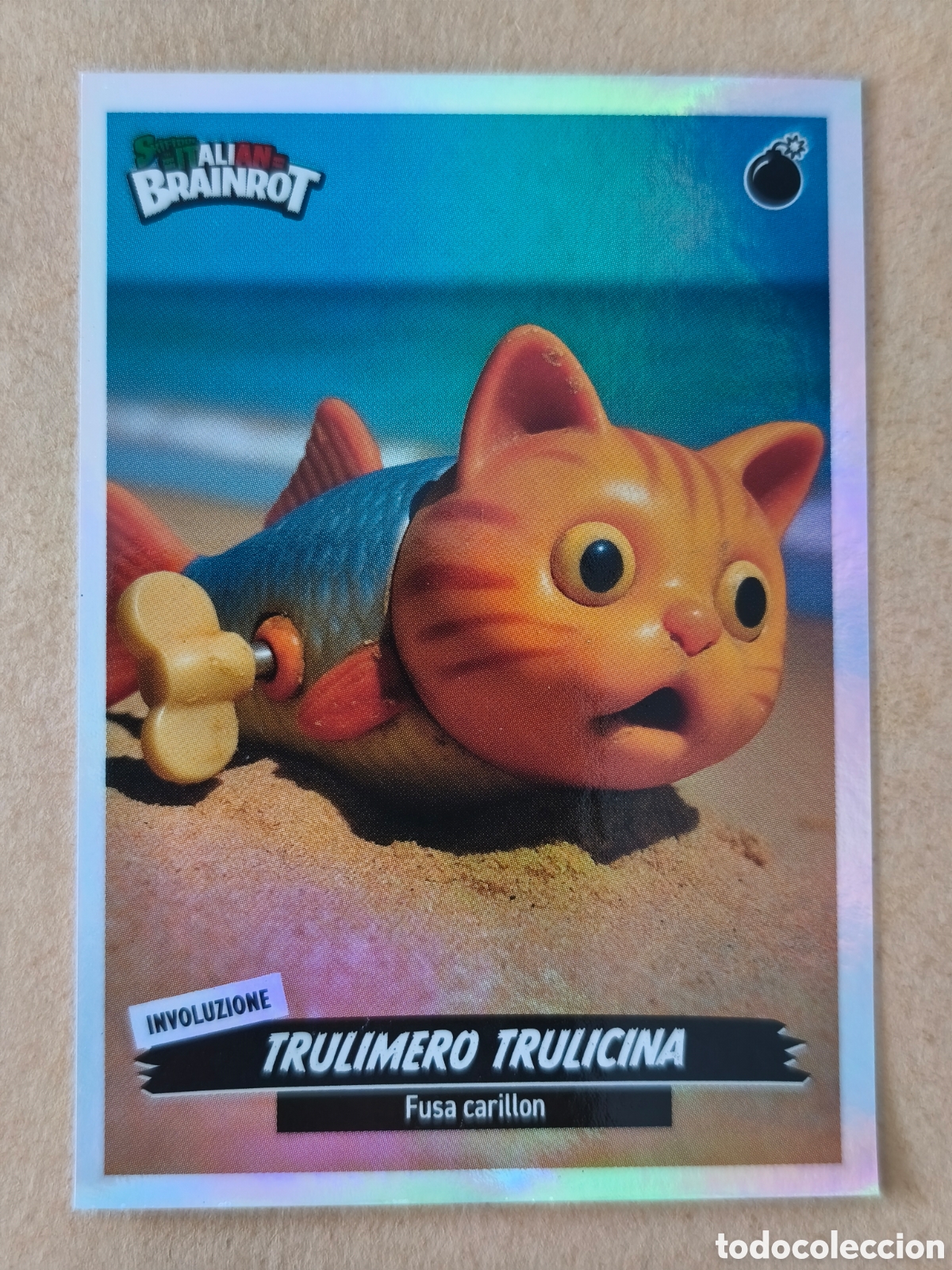 Coleccionismo cromos antiguos: Panini Skifidol Italian Brainrot. Stickers, Trulimero Trulicina, #163