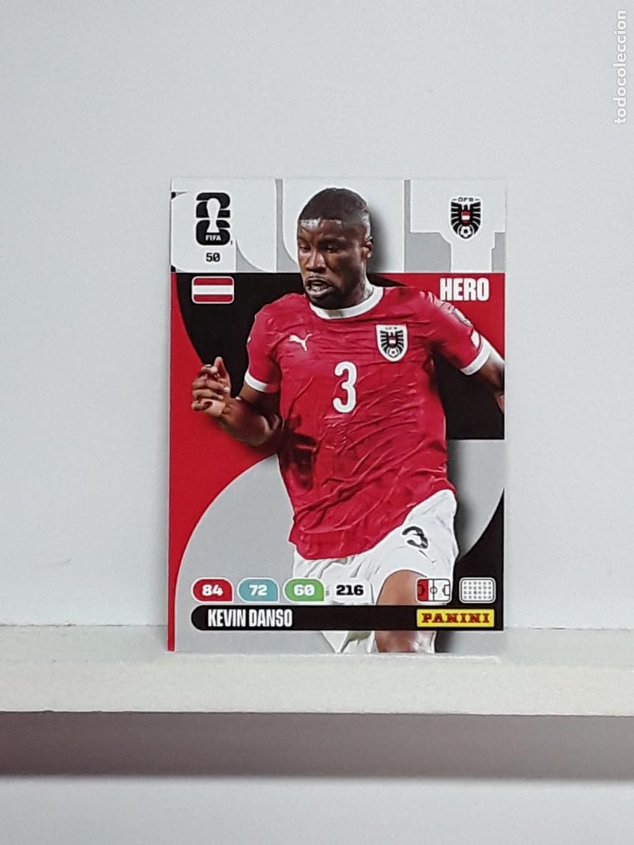Coleccionismo cromos antiguos: ADRENALYN MUNDIAL 2026 WORLD CUP 26 ALBUM PANINI N 50 AUSTRIA KEVIN DANSO