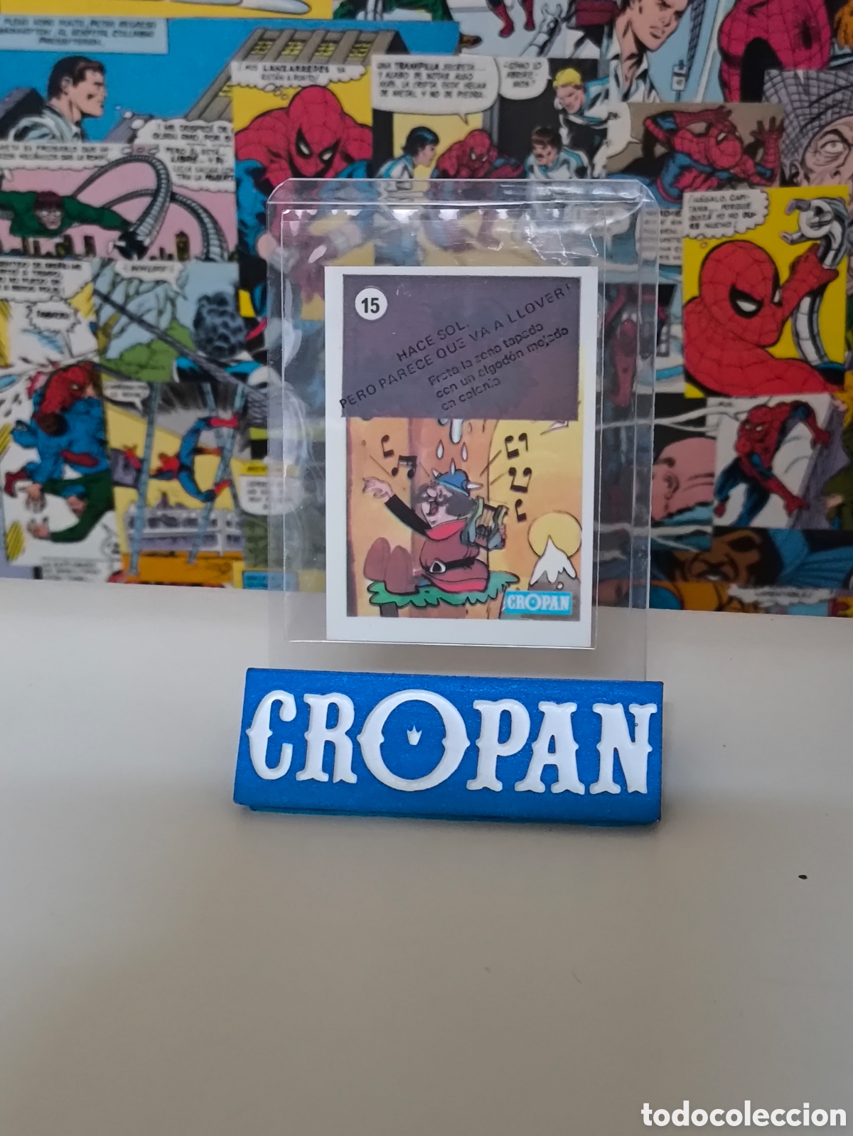 Coleccionismo cromos antiguos: Wickie 15 Descubre a tus h&eacute;roes fant&aacute;sticos