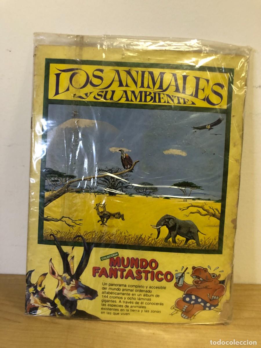 Coleccionismo cromos antiguos: &Aacute;lbum Los Animales y su Ambiente Editorial Bruguera 1980 Precintado