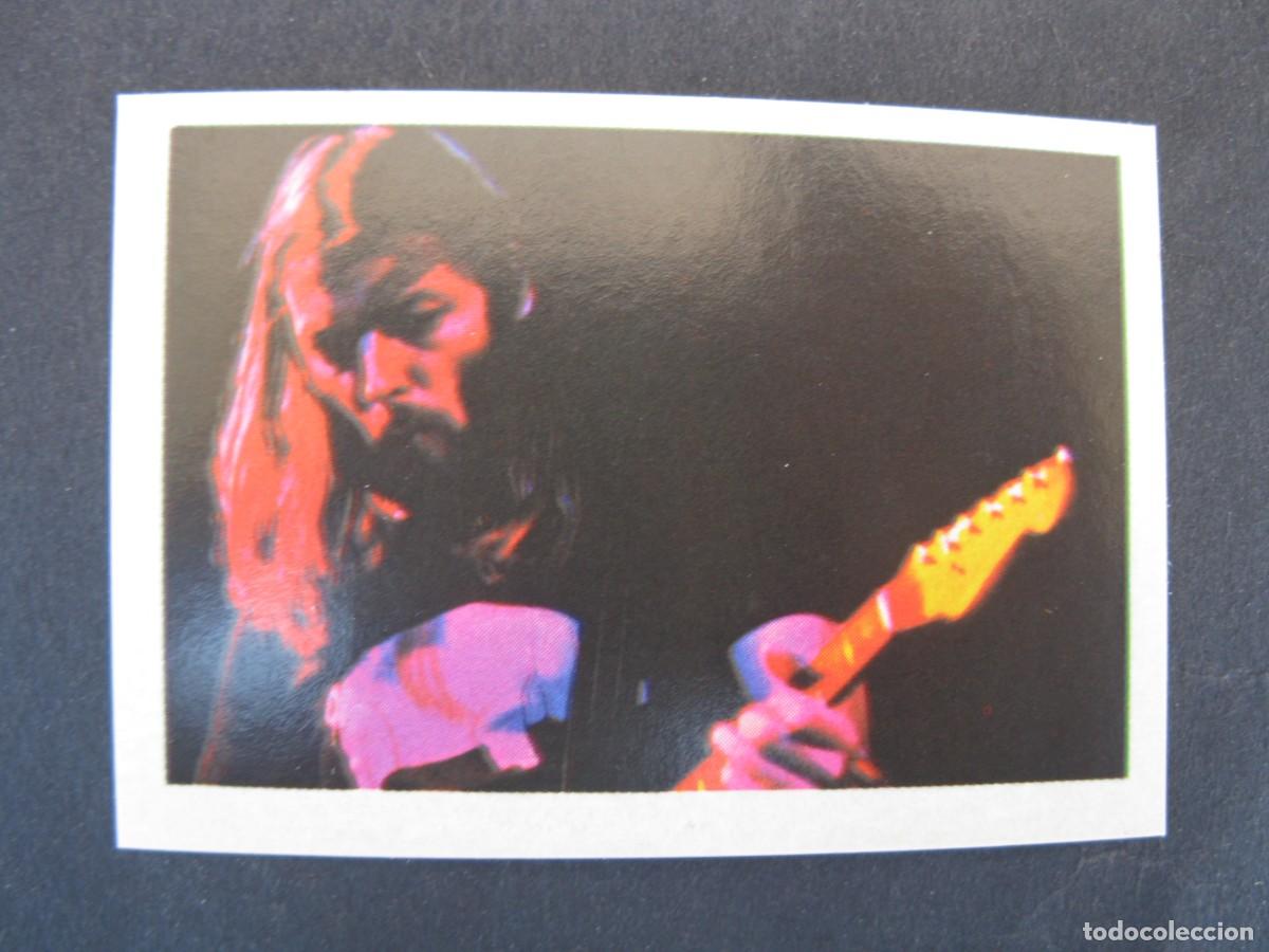Coleccionismo cromos antiguos: POP FESTIVAL - CROMO N&ordm; 21 - DAVID GILMOUR - PINK FLOYD - EDITORIAL FHER - NUNCA PEGADO.
