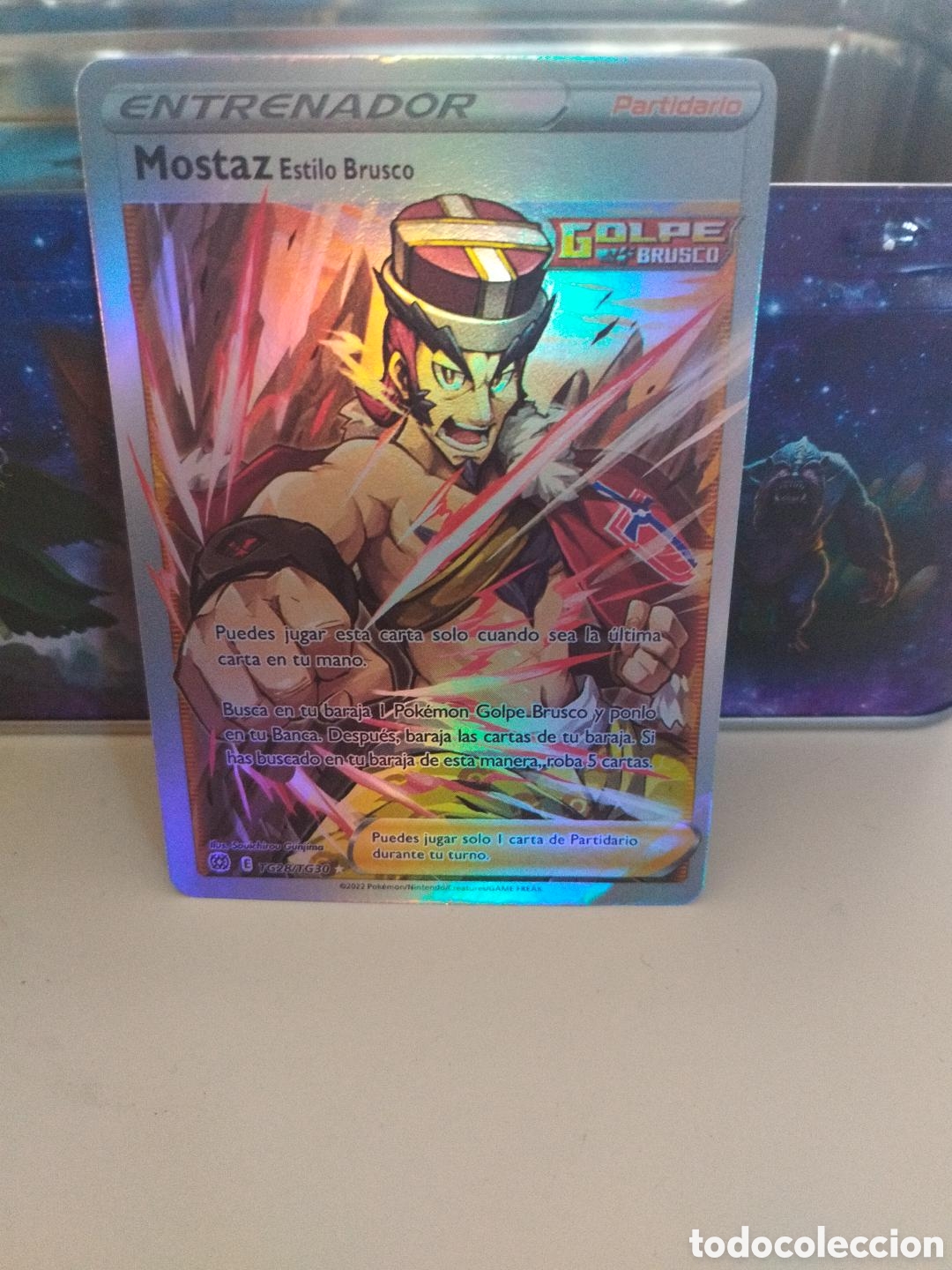 Coleccionismo cromos antiguos: Mostaz Estilo Brusco