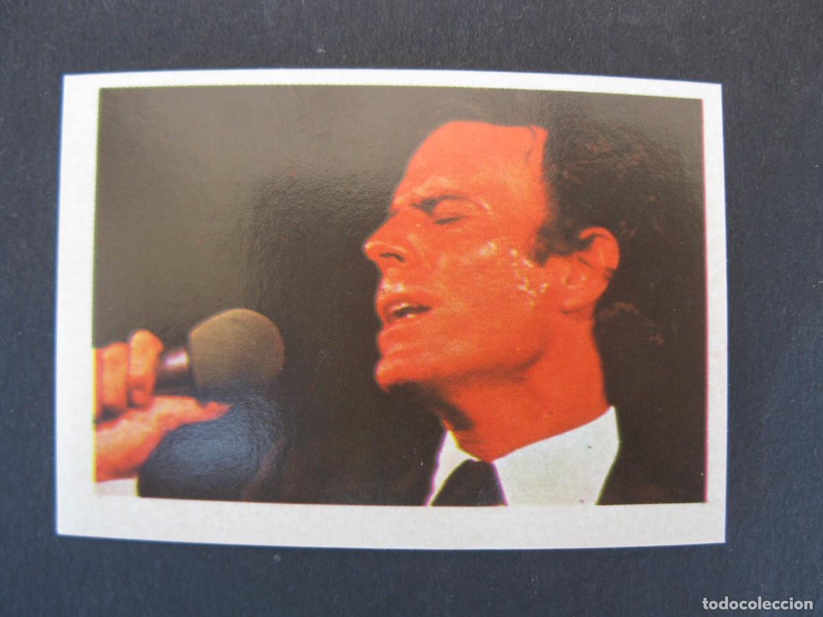 Coleccionismo cromos antiguos: POP FESTIVAL - CROMO N&ordm; 20 - JULIO IGLESIAS - EDITORIAL FHER - NUNCA PEGADO.