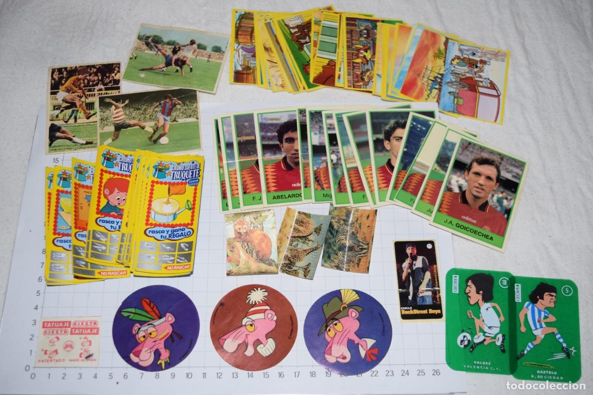 Colecionismo Cromos antigos: Oportunidad / Mont&oacute;n cromos - DANONE, BOLLYCAO, FIESTA, PANRICO, CROPAN y otros... - &iexcl;MIRA FOTOS!