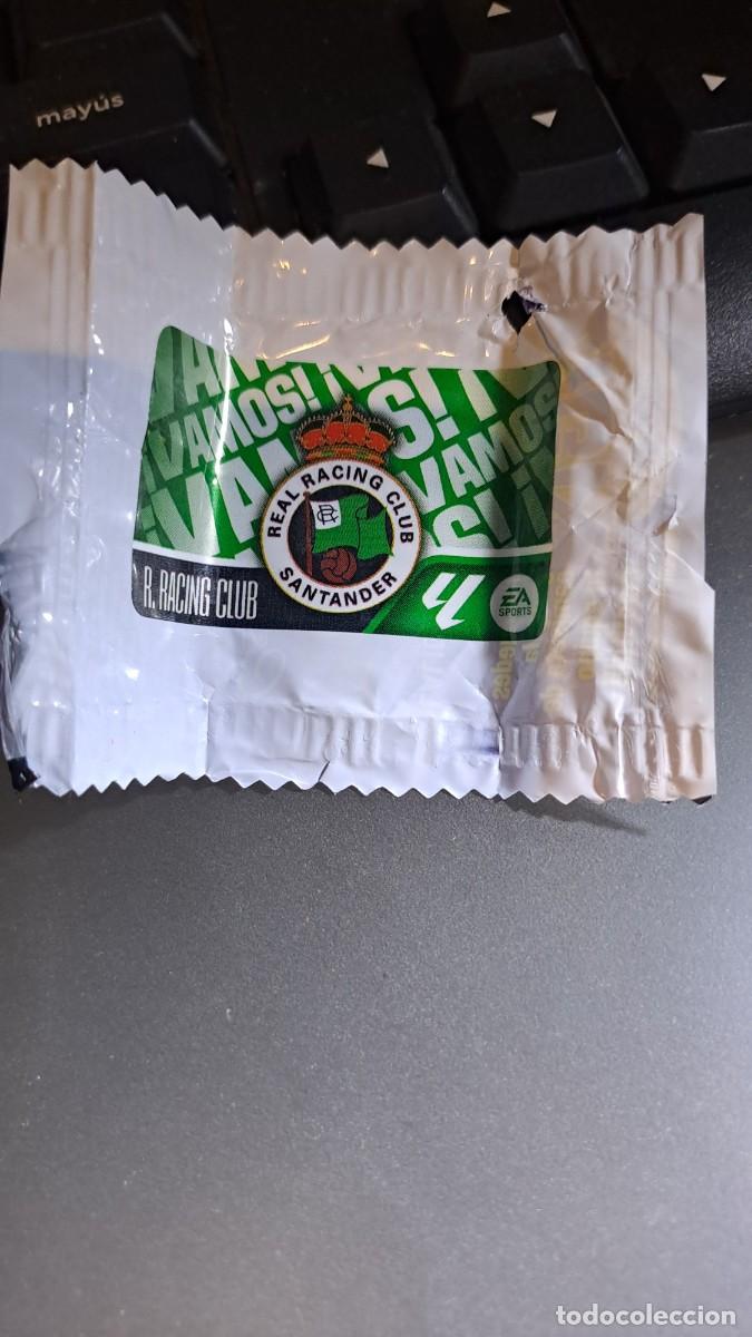 Coleccionismo cromos antiguos: CROMO ESCUDO RACING DE SANTANDER CHICLE LIGA 2026 2027 26 27 ESTE PANINI NUNCA PEGADO