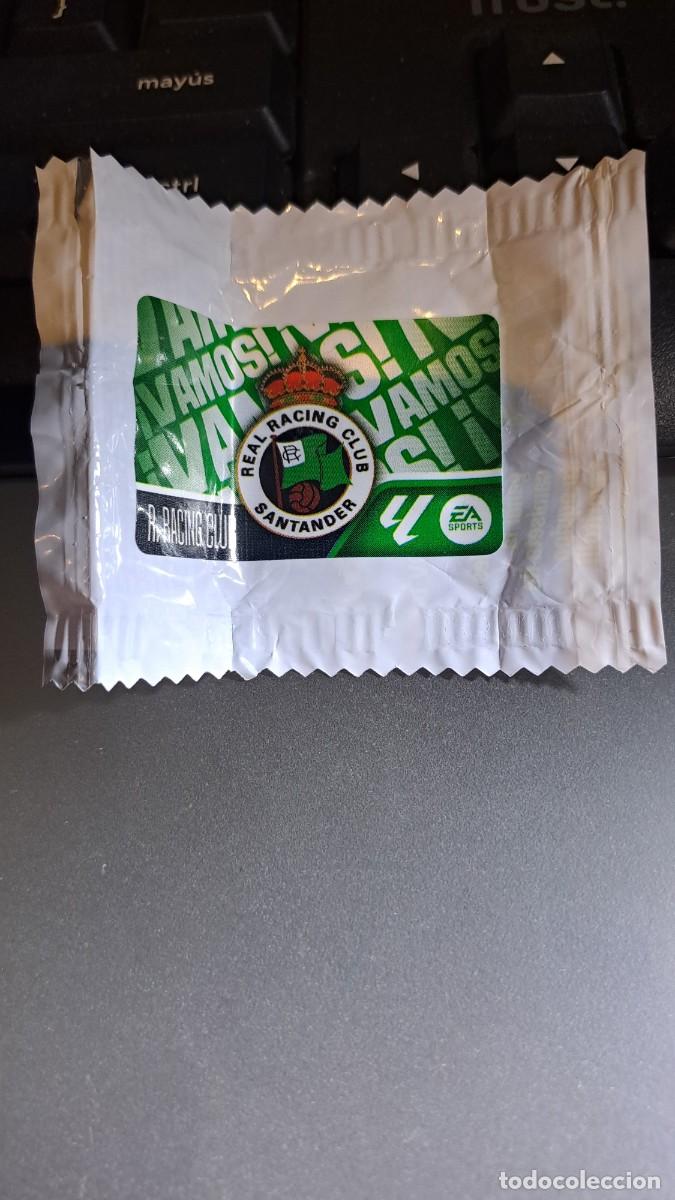 Coleccionismo cromos antiguos: CROMO ESCUDO RACING DE SANTANDER CHICLE LIGA 2026 2027 26 27 ESTE PANINI NUNCA PEGADO