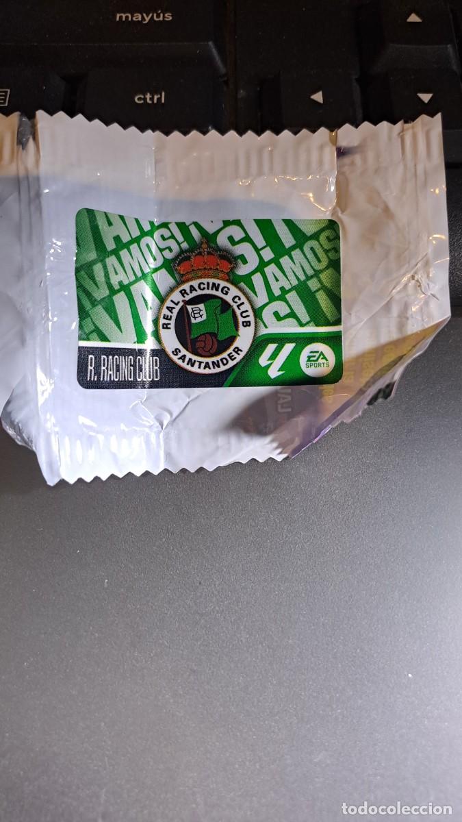 Sammeln alte Sammelbilder: CROMO ESCUDO RACING DE SANTANDER CHICLE LIGA 2026 2027 26 27 ESTE PANINI NUNCA PEGADO