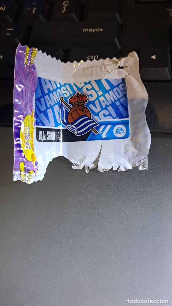 Sammeln alte Sammelbilder: CROMO ESCUDO REAL SOCIEDAD CHICLE LIGA 2026 2027 26 27 ESTE PANINI NUNCA PEGADO