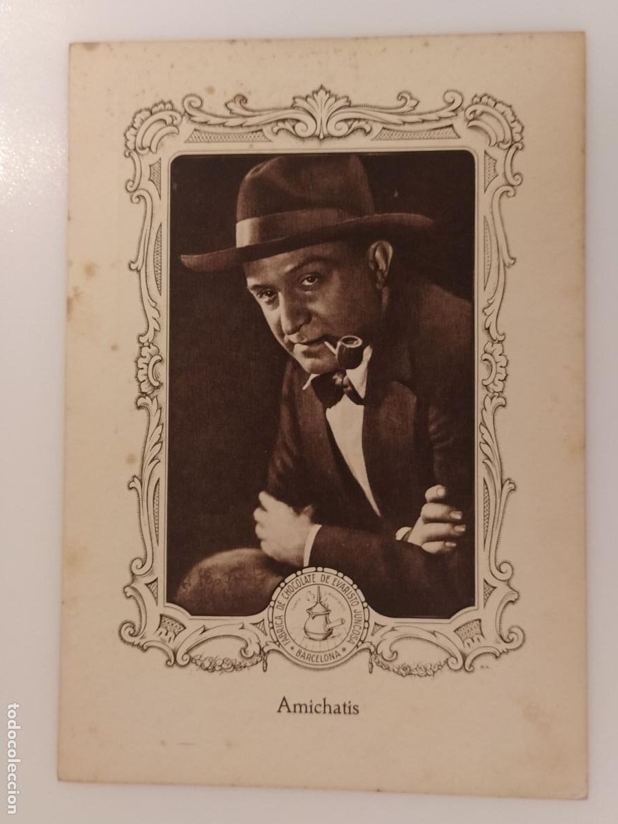 Coleccionismo cromos antiguos: AMICHATIS - CROMO GIGANTE ANTIGUO - CHOCOLATE JUNCOSA -VER FOTOS-(K-16.147)