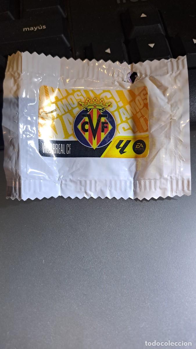 Coleccionismo cromos antiguos: CROMO ESCUDO VILLARREAL CHICLE LIGA 2026 2027 26 27 ESTE PANINI NUNCA PEGADO