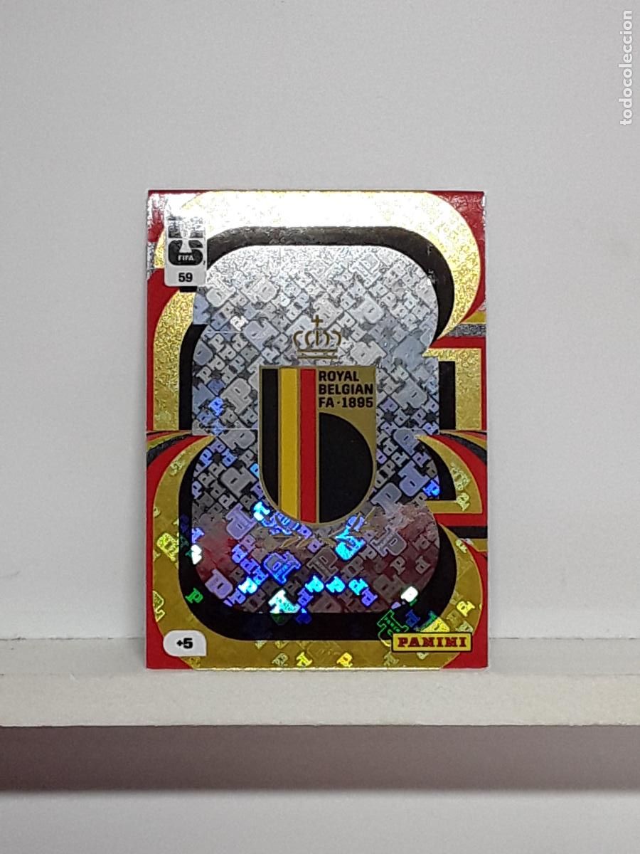 Coleccionismo cromos antiguos: ADRENALYN MUNDIAL 2026 WORLD CUP 26 ALBUM PANINI N 59 BELGICA BELGIUM ESCUDO LOGO