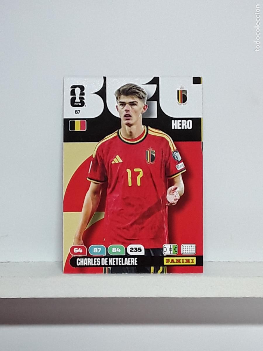 Coleccionismo cromos antiguos: ADRENALYN MUNDIAL 2026 WORLD CUP 26 ALBUM PANINI N 67 BELGICA BELGIUM CHARLES DE KETELAERE