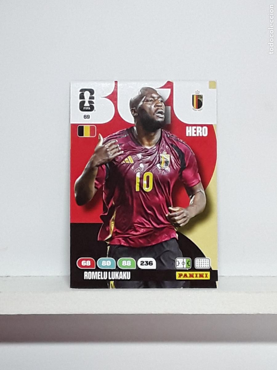 Coleccionismo cromos antiguos: ADRENALYN MUNDIAL 2026 WORLD CUP 26 ALBUM PANINI N 69 BELGICA BELGIUM ROMELU LUKAKU