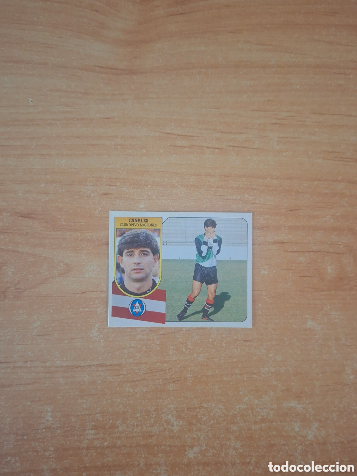 Coleccionismo cromos antiguos: Este 91 92 canales logro&ntilde;es baja despegado ver fotos