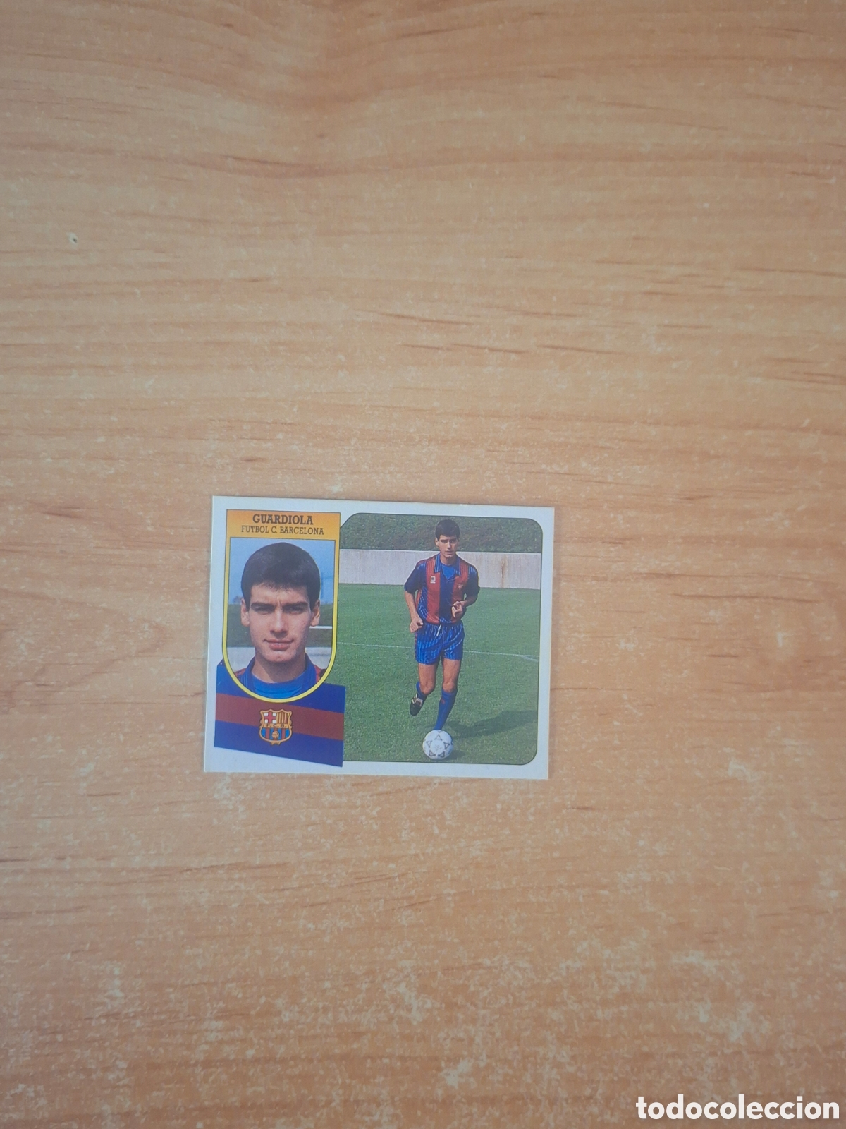 Colecionismo Cromos antigos: Este 91 92 guardiola Barcelona rookie despegado ver fotos