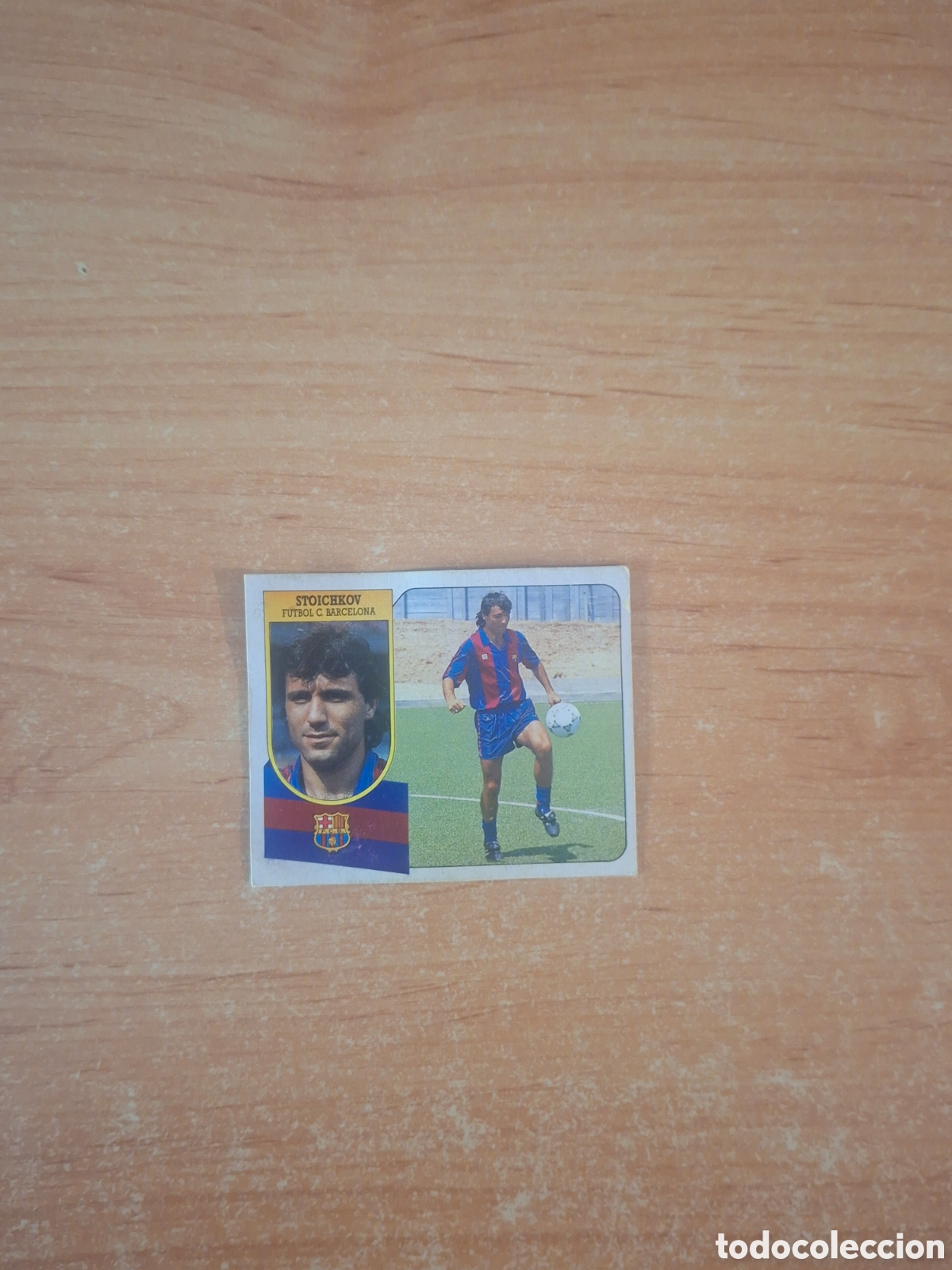 Colecionismo Cromos antigos: Este 91 92 stoikov Barcelona despegado ver fotos