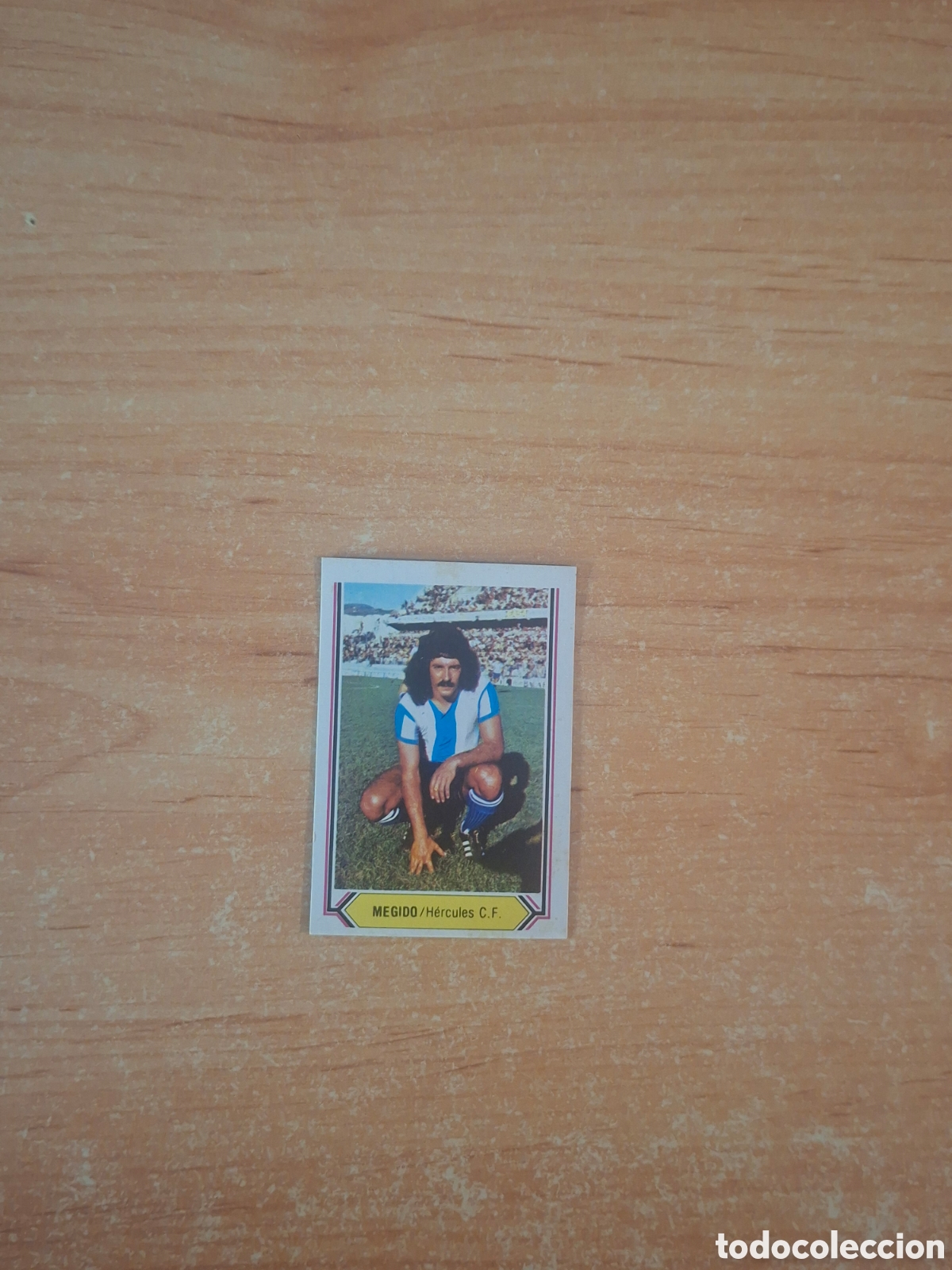 Colecionismo Cromos antigos: Este 80 81 mejido h&eacute;rcules pintado fichaje 8 despegado ver fotos