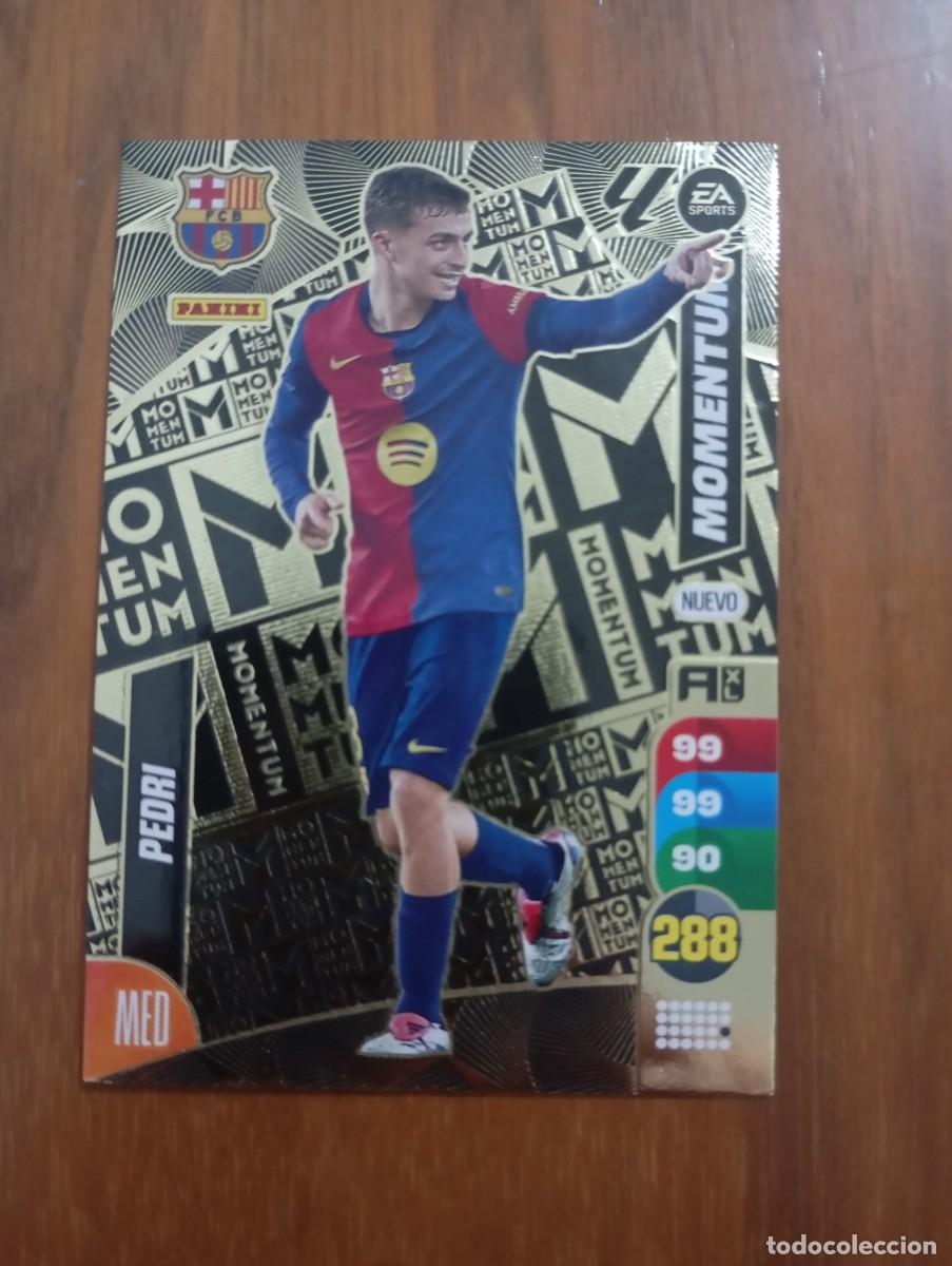 Coleccionismo cromos antiguos: PEDRI. MOMENTUM. ADRENALYN 24 2025