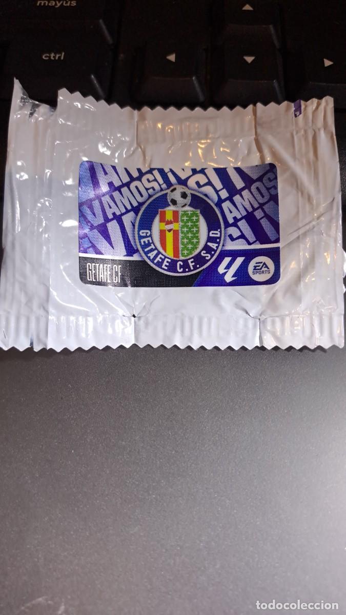 Coleccionismo cromos antiguos: CROMO ESCUDO GETAFE CHICLE LIGA 2026 2027 26 27 ESTE PANINI NUNCA PEGADO
