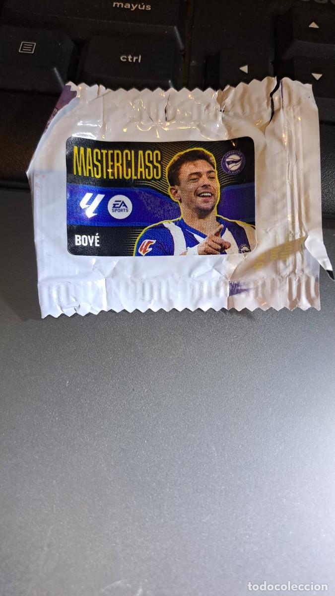 Coleccionismo cromos antiguos: CROMO BOYE MASTERCLASS ALAVES CHICLE LIGA 2026 2027 26 27 ESTE PANINI NUNCA PEGADO