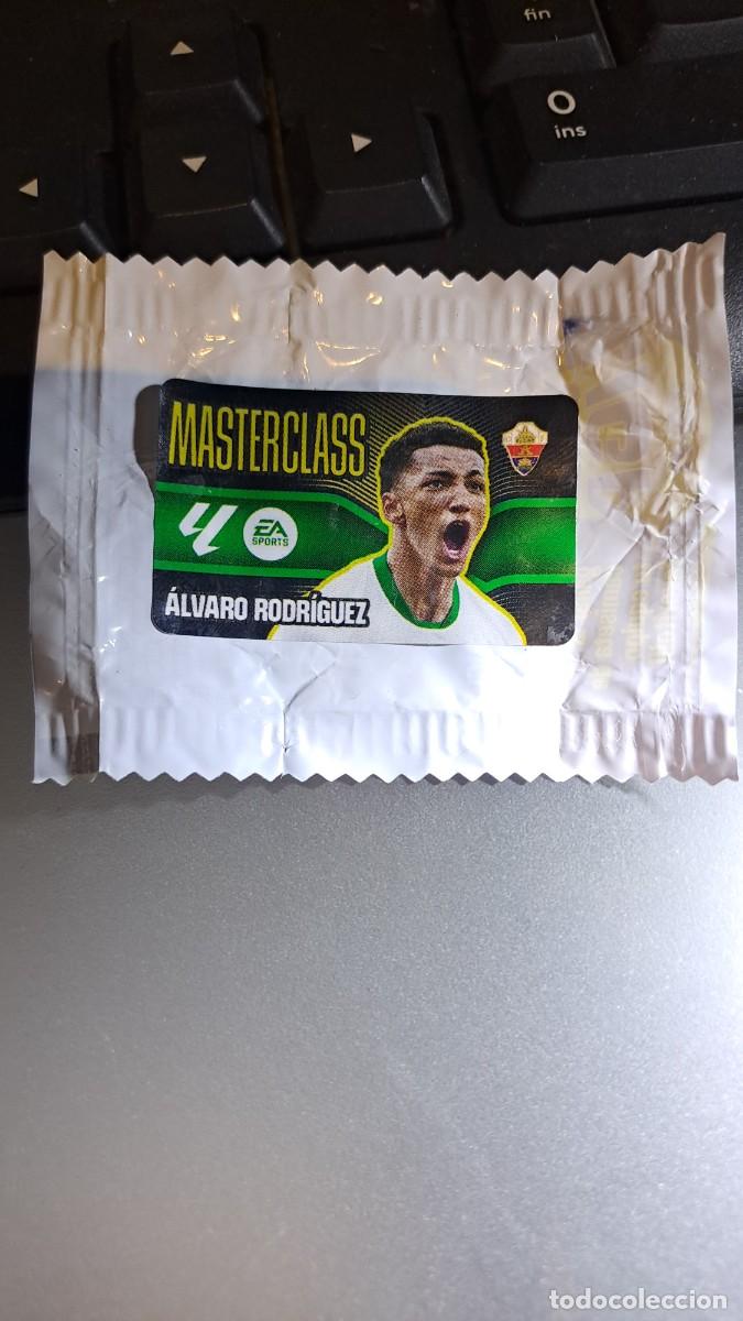 Coleccionismo cromos antiguos: CROMO ALVARO RODRIGUEZ MASTERCLASS ELCHE CHICLE LIGA 2026 2027 26 27 ESTE PANINI NUNCA PEGADO