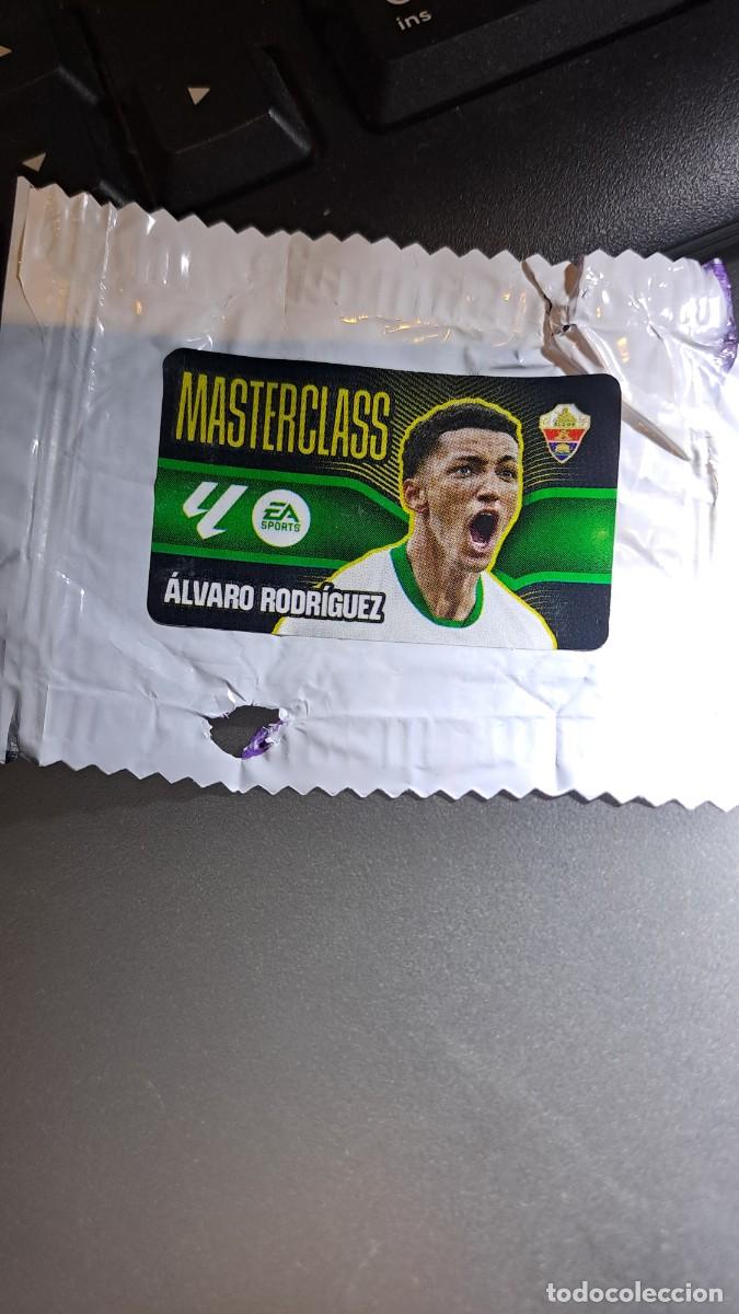 Coleccionismo cromos antiguos: CROMO ALVARO RODRIGUEZ MASTERCLASS ELCHE CHICLE LIGA 2026 2027 26 27 ESTE PANINI NUNCA PEGADO
