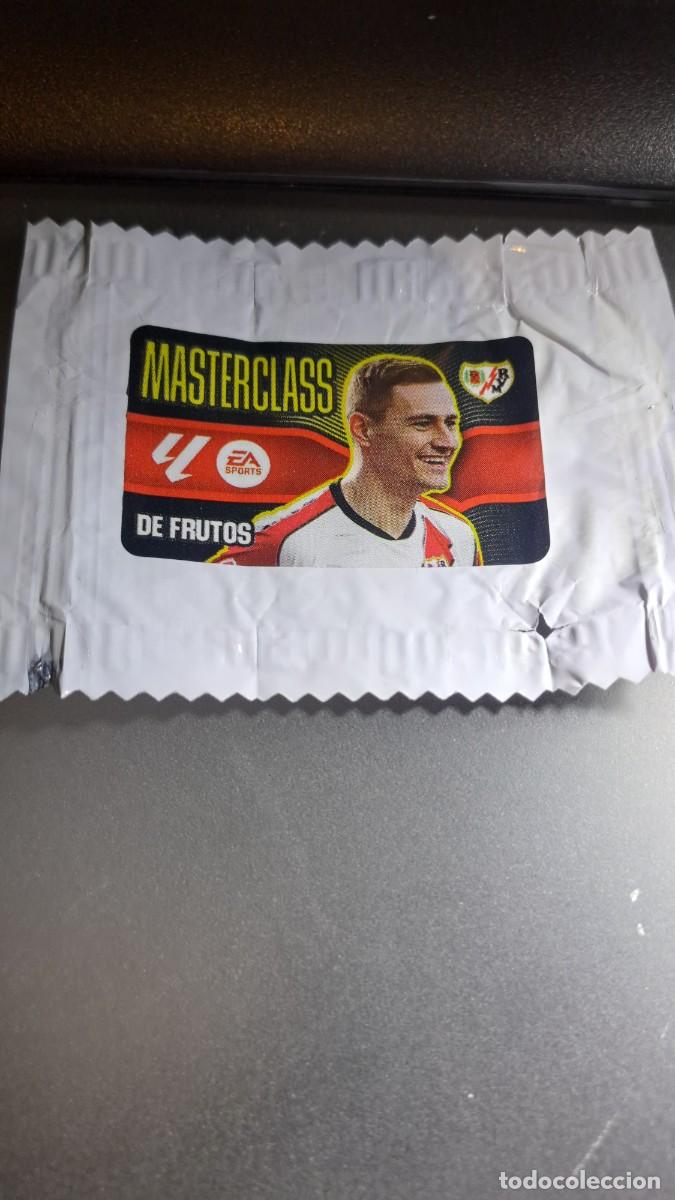 Coleccionismo cromos antiguos: CROMO DE FRUTOS MASTERCLASS RAYO VALLECANO CHICLE LIGA 2026 2027 26 27 ESTE PANINI NUNCA PEGADO