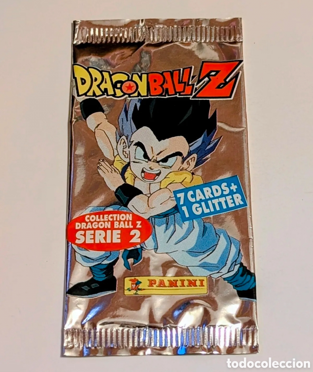Coleccionismo cromos antiguos: Sobre cromos Cards Dragon Ball Z. Serie 2. Serie Plata. Panini. Bola de Dragon. Vac&iacute;o. Muy Raro!!