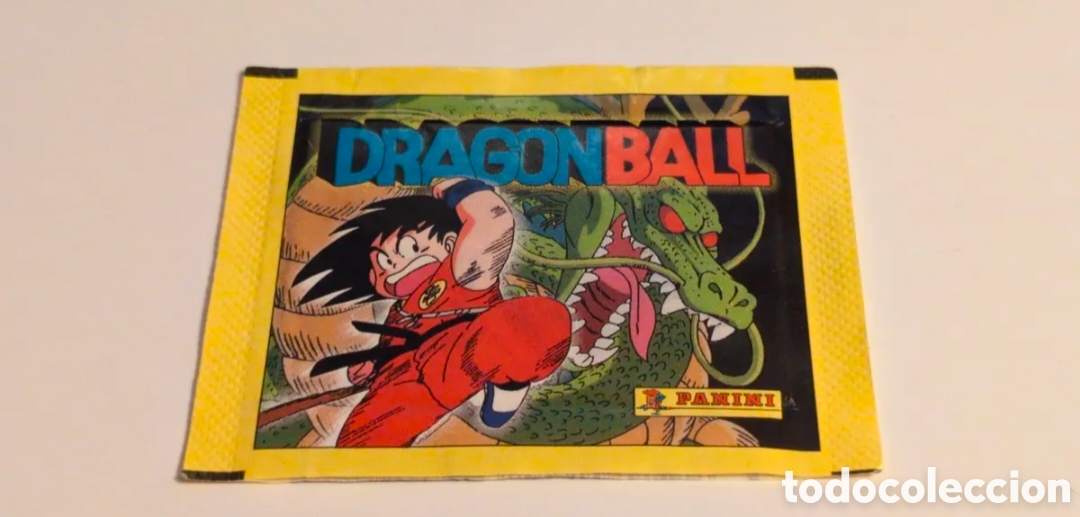 Coleccionismo cromos antiguos: Dragon Ball sobre cromos sin abrir. Panini . Bola de Dragon