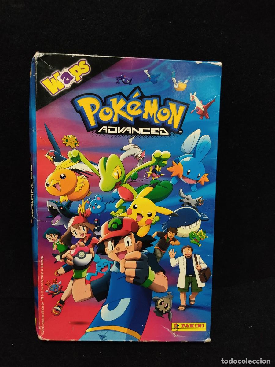 Coleccionismo cromos antiguos: ALBUM TAZO TAZOS POKEMON -- 2003 -- POKEMON ADVANCED WAPS PANINI -- 25 TAZOS