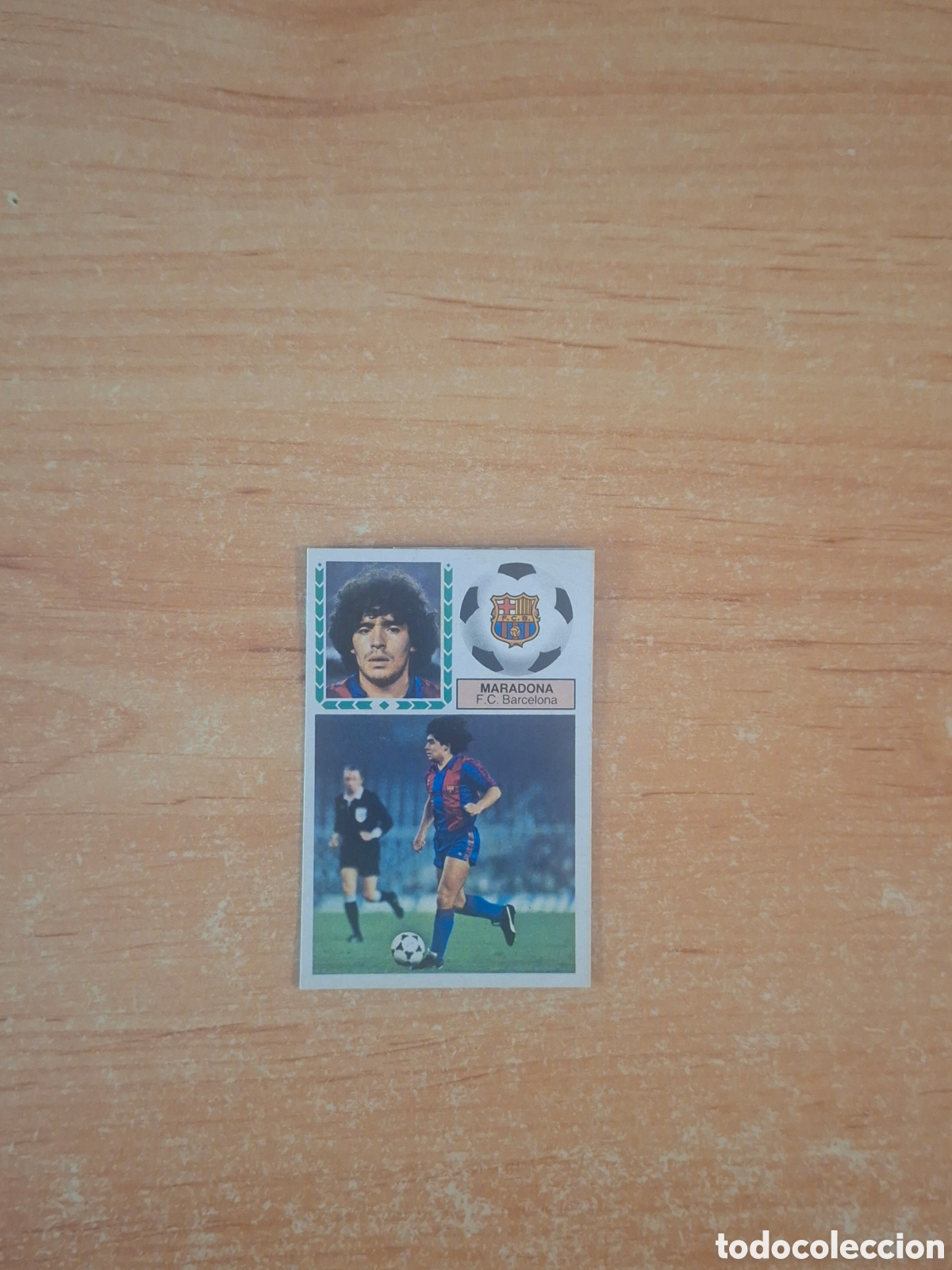 Collectionnisme Cartes &agrave; collectionner anciennes: Este 83 84 Maradona Barcelona despegado ver fotos