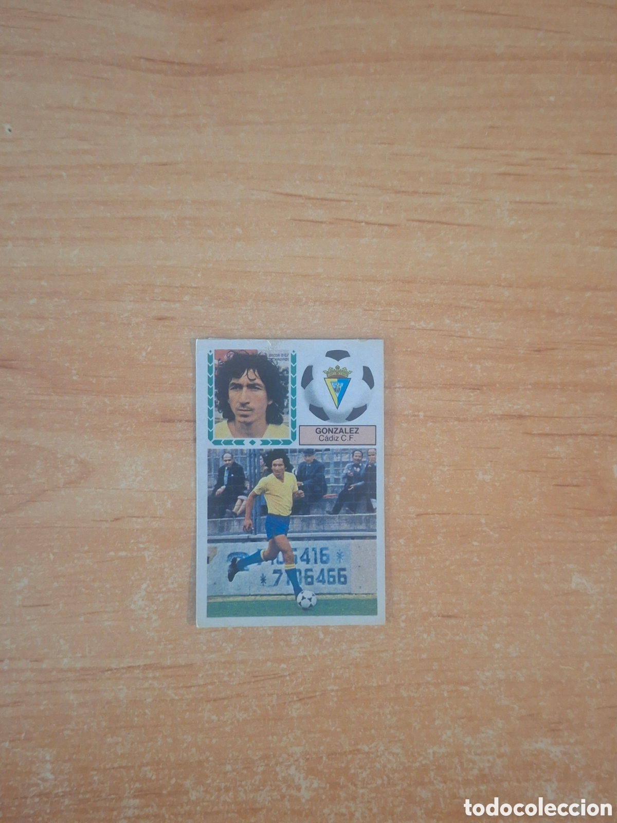 Collectionnisme Cartes &agrave; collectionner anciennes: Este 83 84 m&aacute;gico Gonz&aacute;lez rookie cadiz despegado ver fotos