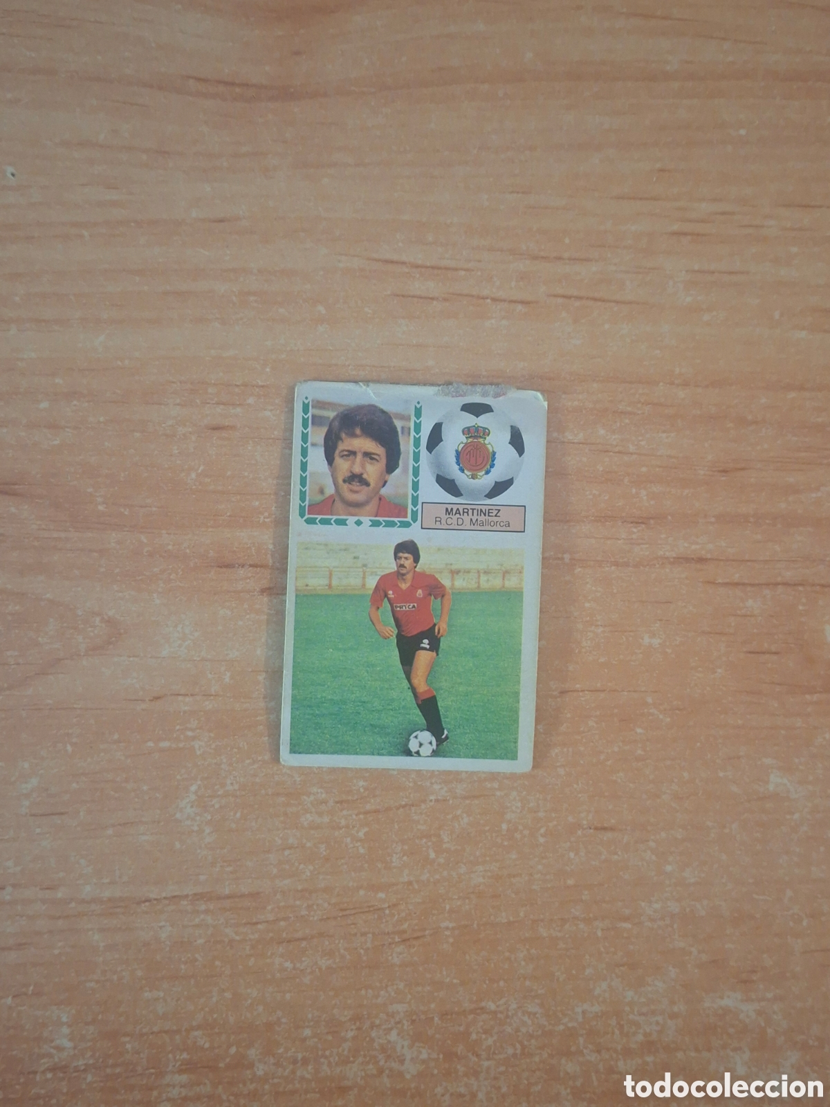 Collectionnisme Cartes &agrave; collectionner anciennes: Este 83 84 martinez Mallorca doble 23 fichaje despegado ver fotos