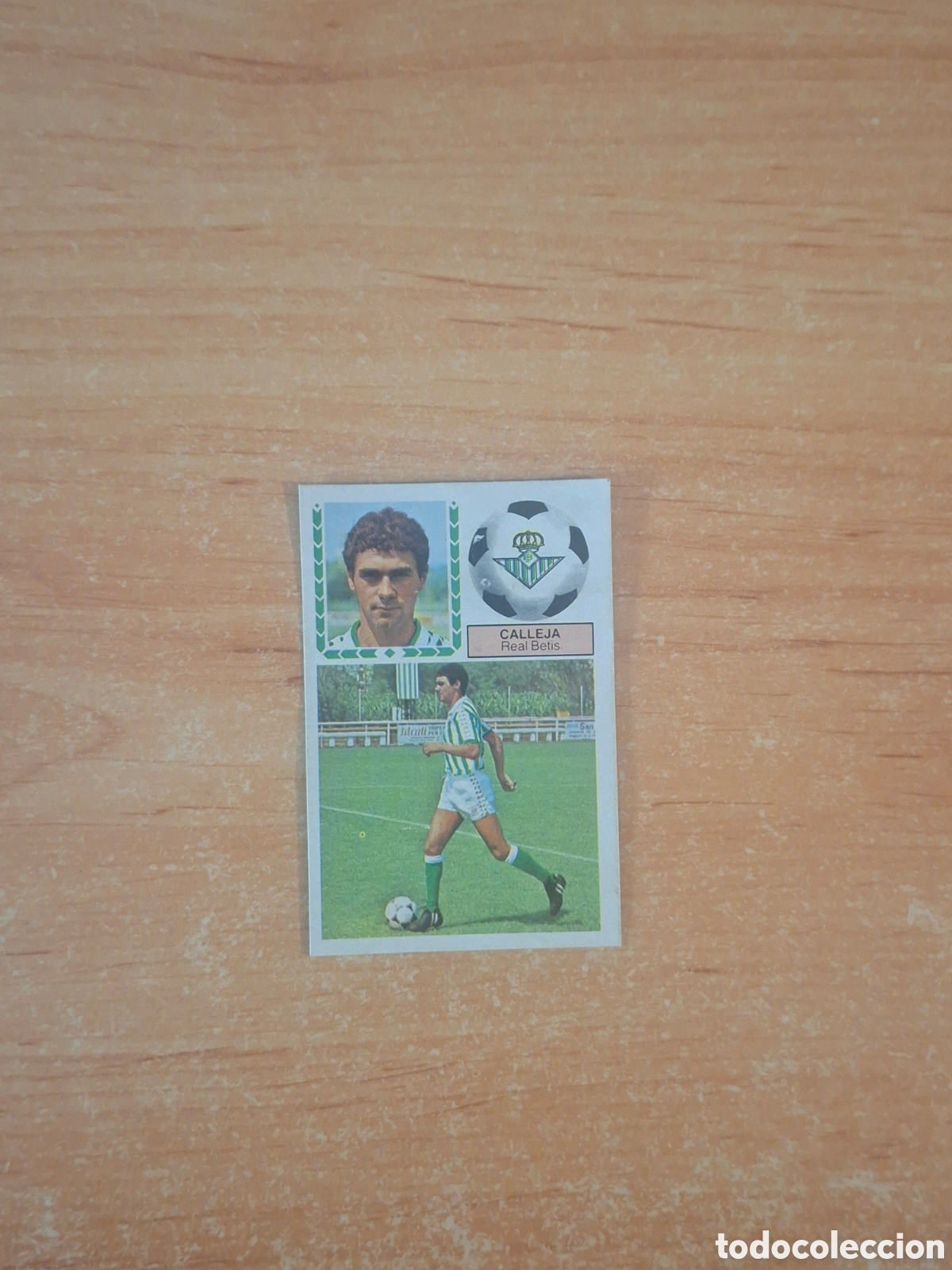 Collectionnisme Cartes &agrave; collectionner anciennes: Este 83 84 calleja betis 5 bis fichaje despegado ver fotos