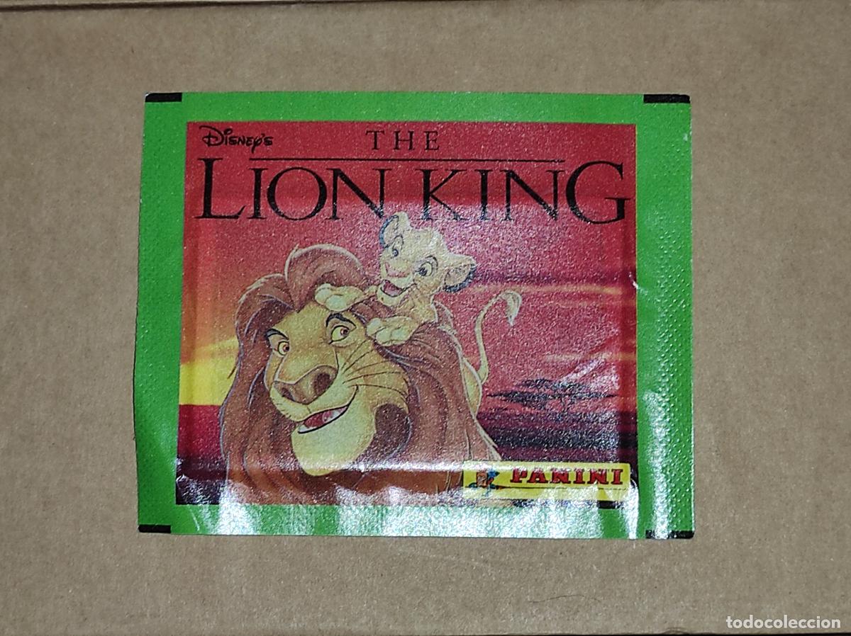 Coleccionismo cromos antiguos: SOBRE SIN ABRIR EL REY LEON DE PANINI A&Ntilde;O 1995 SOBRE EN IDIOMA INGL&Eacute;S