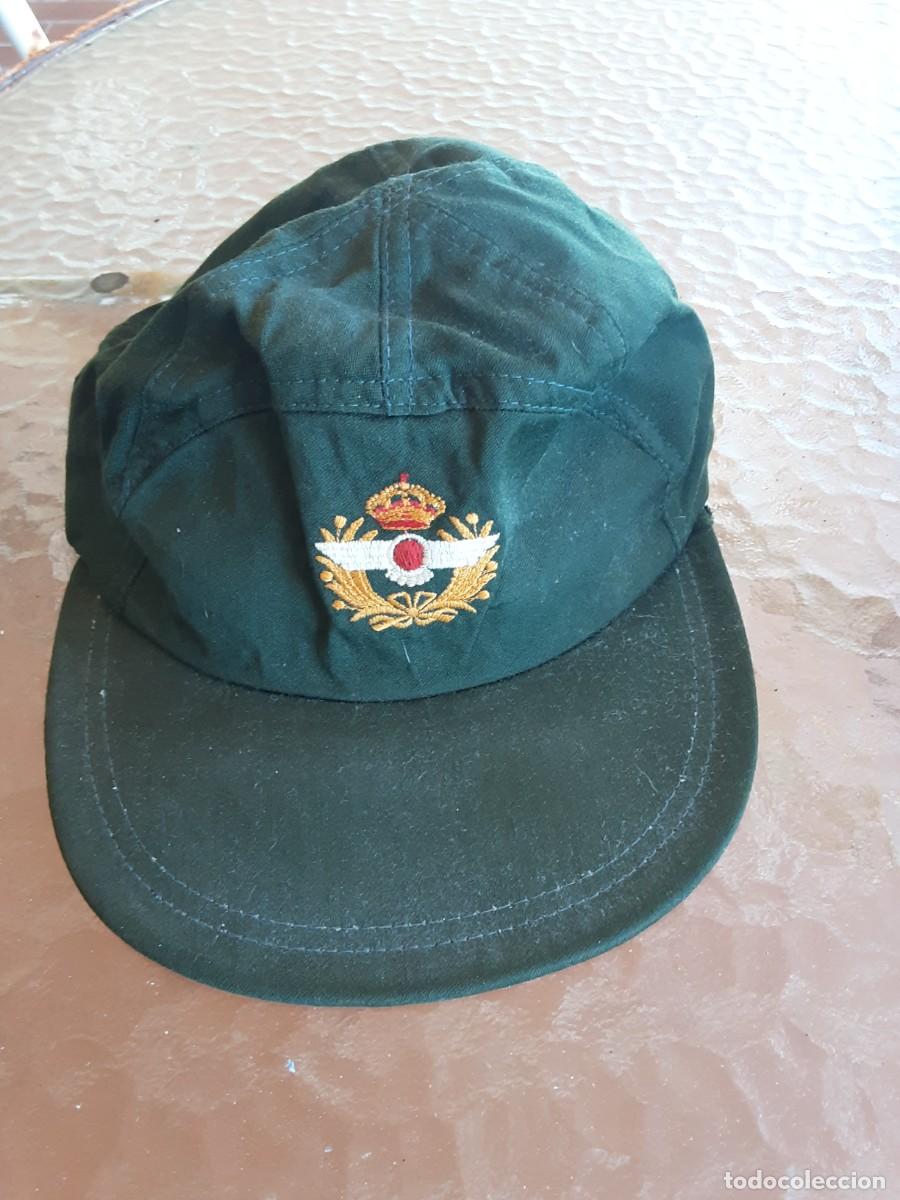 Collezionismo Figurine antiche: Gorra piloto transporte-convencionales Ej&eacute;rcito del Aire con rokiski a&ntilde;os 80-90