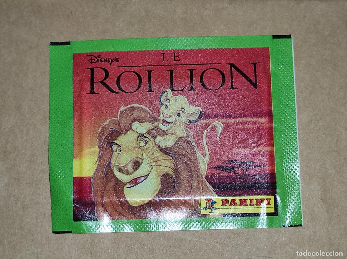 Coleccionismo cromos antiguos: SOBRE SIN ABRIR EL REY LEON DE PANINI A&Ntilde;O 1995 SOBRE EN IDIOMA FRANCES
