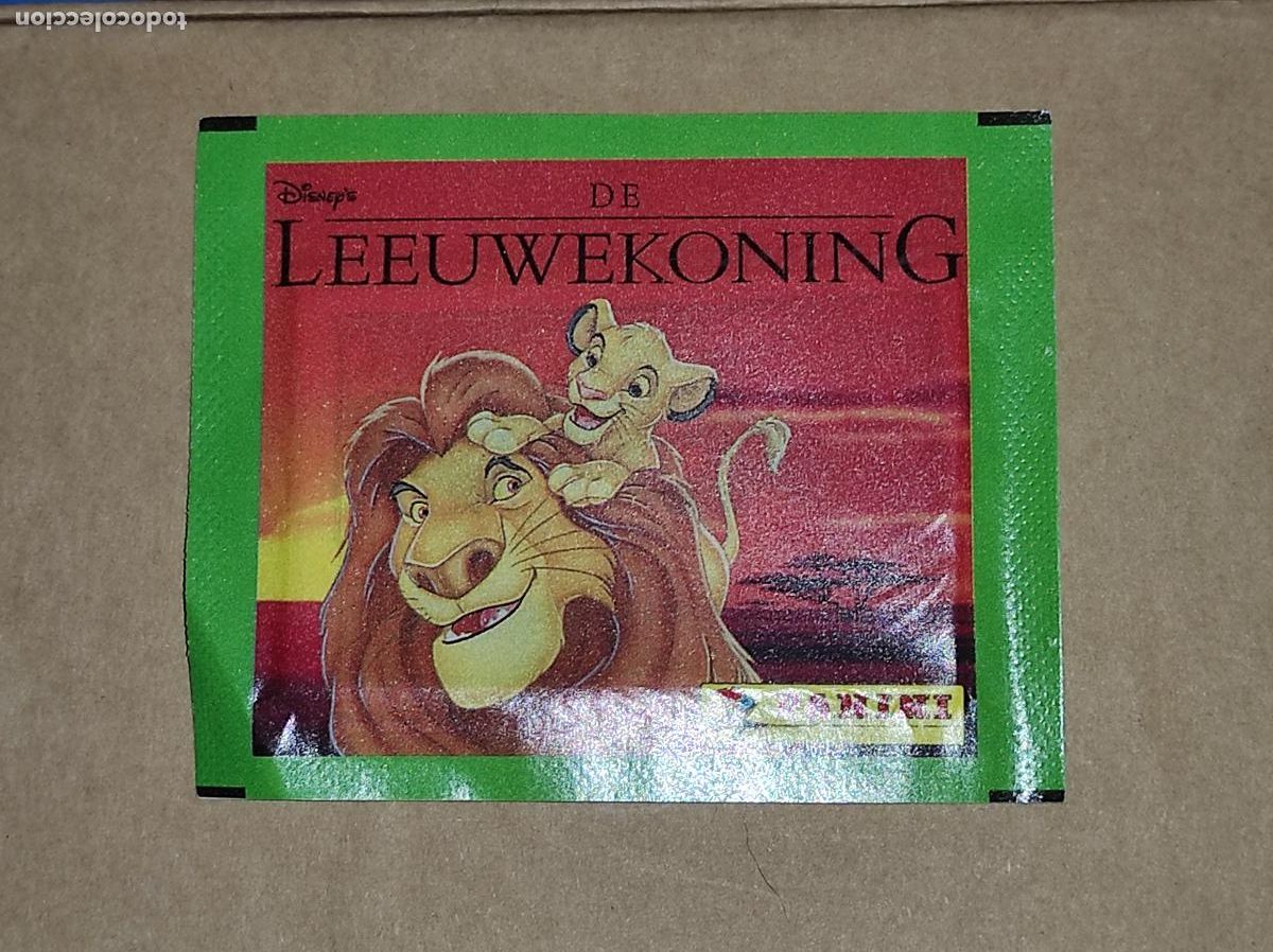 Coleccionismo cromos antiguos: SOBRE SIN ABRIR EL REY LEON DE PANINI A&Ntilde;O 1995 SOBRE EN IDIOMA NEERLANDES