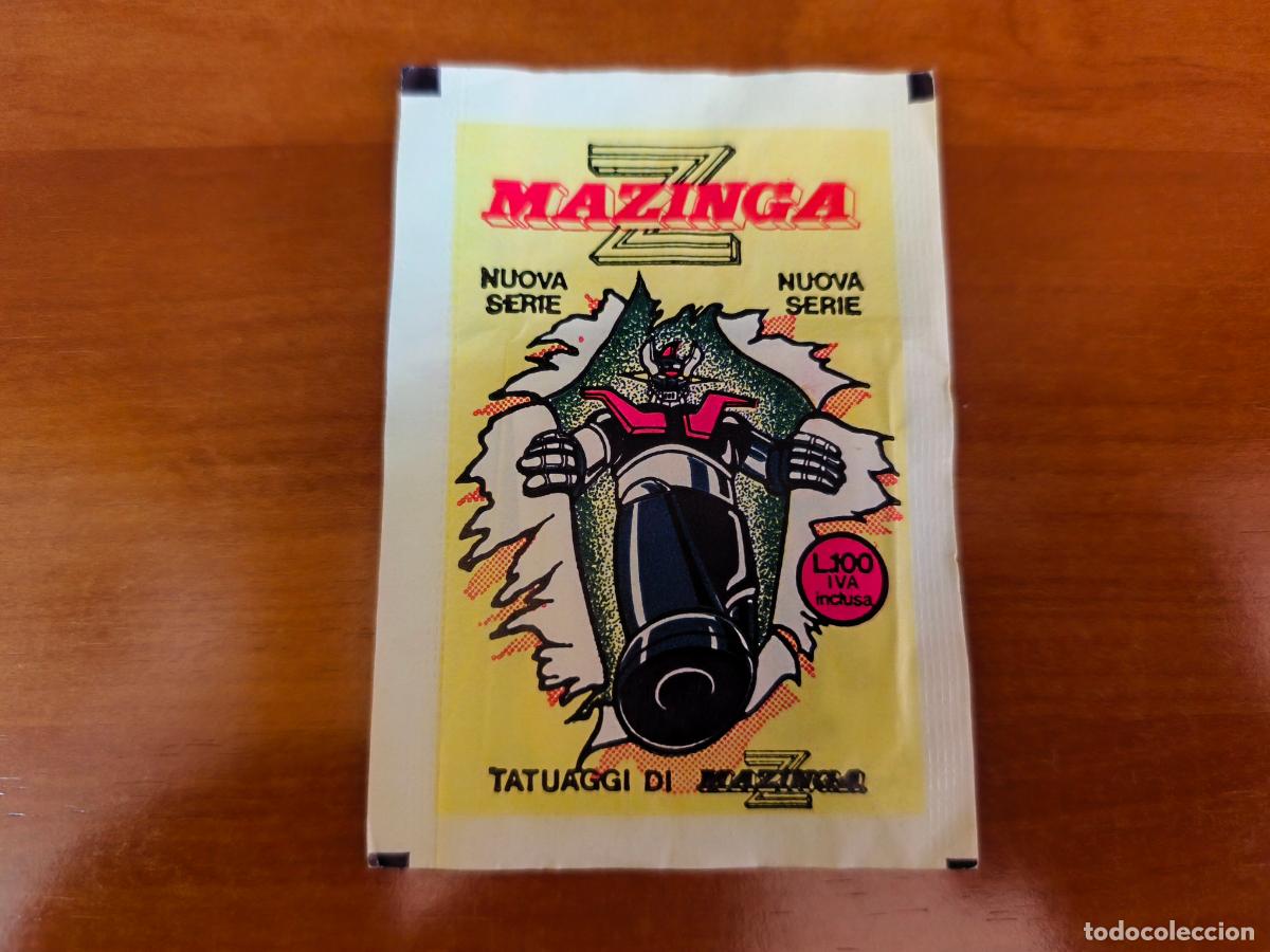 Coleccionismo cromos antiguos: SOBRE SIN ABRIR MAZINGER Z MAZINGA Z A&Ntilde;O 1980