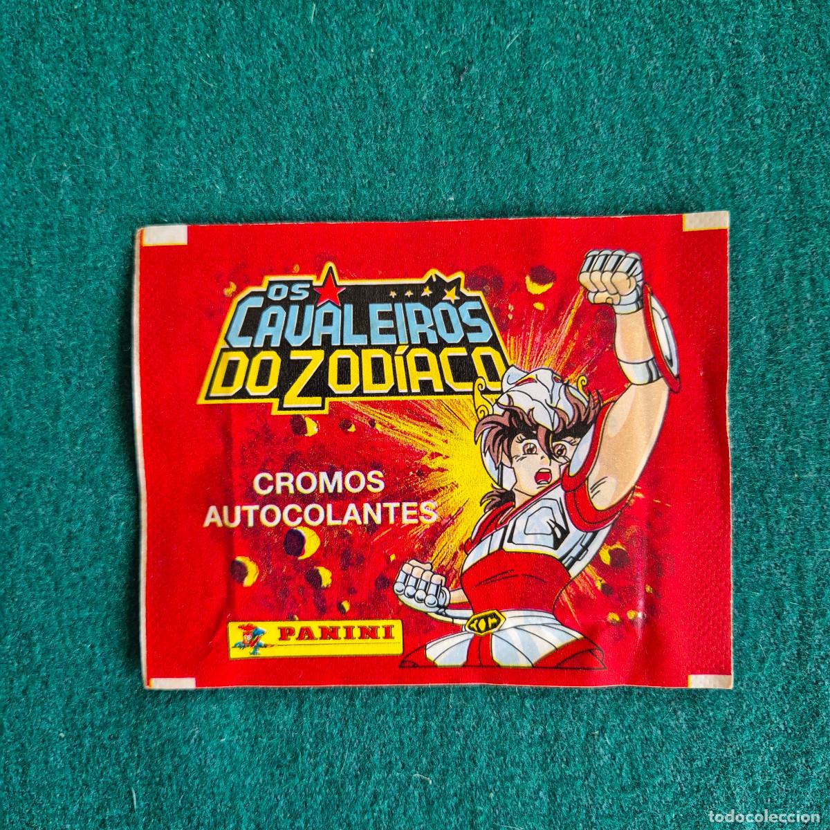 Coleccionismo cromos antiguos: LOS CAVALEIROS DO ZODIACO PANINI SOBRE