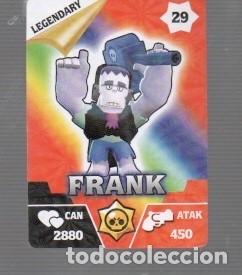 Coleccionismo cromos antiguos: CROMOS DE LEGENDARY N&ordm; 29 FR&Aacute;NK