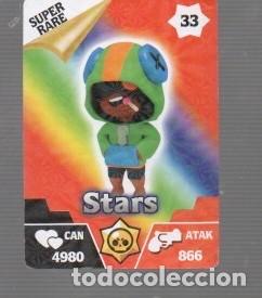 Coleccionismo cromos antiguos: CROMOS DE SUPER RARE N&ordm; 33 STARS