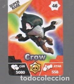 Coleccionismo cromos antiguos: CROMOS DE SUPER RARE N&ordm; 46 CROW
