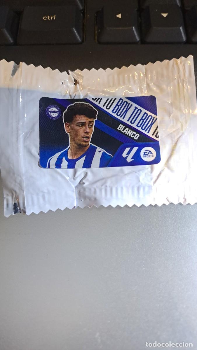 Coleccionismo cromos antiguos: CROMO BLANCO BOX TO BOX ALAVES CHICLE LIGA 2026 2027 26 27 ESTE PANINI NUNCA PEGADO