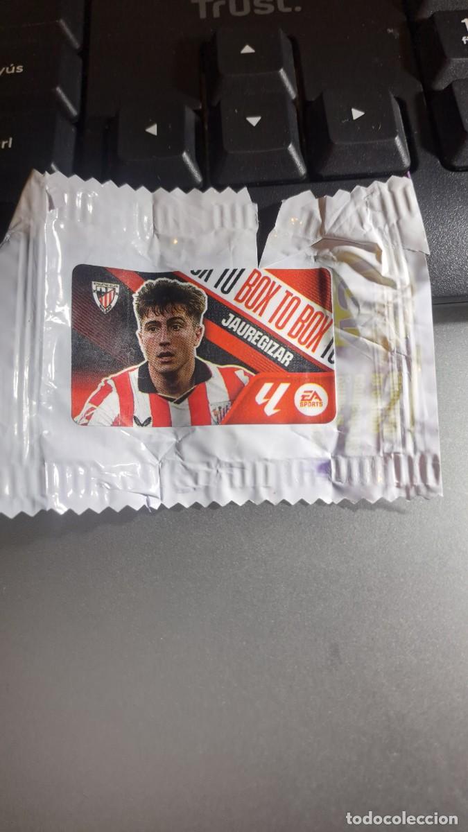 Coleccionismo cromos antiguos: CROMO JAUREGIZAR BOX TO BOX ATHLETIC CLUB DE BILBAO CHICLE LIGA 2026 2027 26 27 ESTE PANINI NUNCA PE
