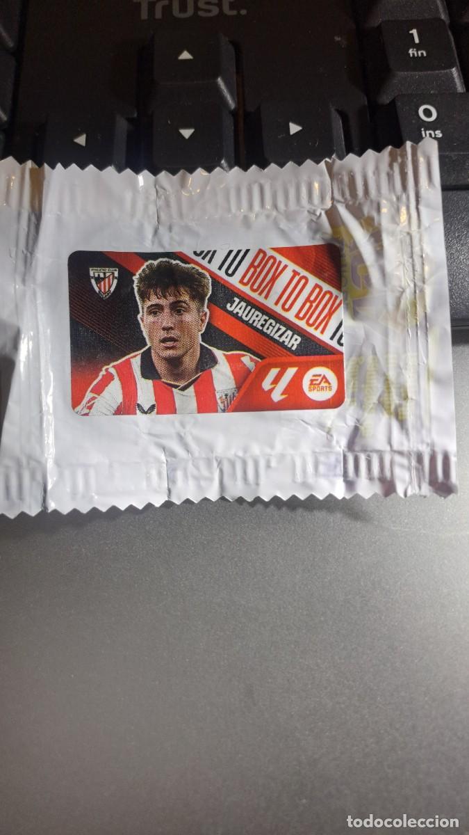 Coleccionismo cromos antiguos: CROMO JAUREGIZAR BOX TO BOX ATHLETIC CLUB DE BILBAO CHICLE LIGA 2026 2027 26 27 ESTE PANINI NUNCA PE